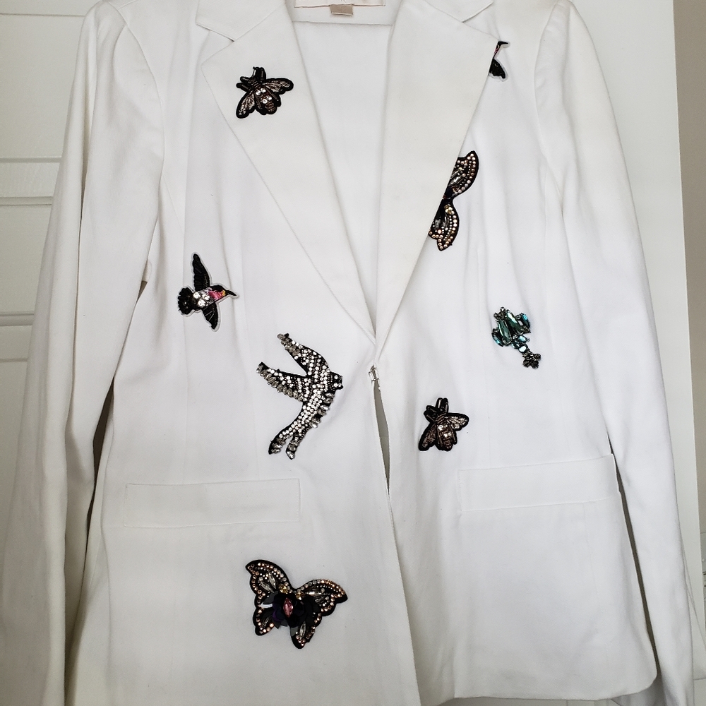 Butterfly Emb Pantsuit